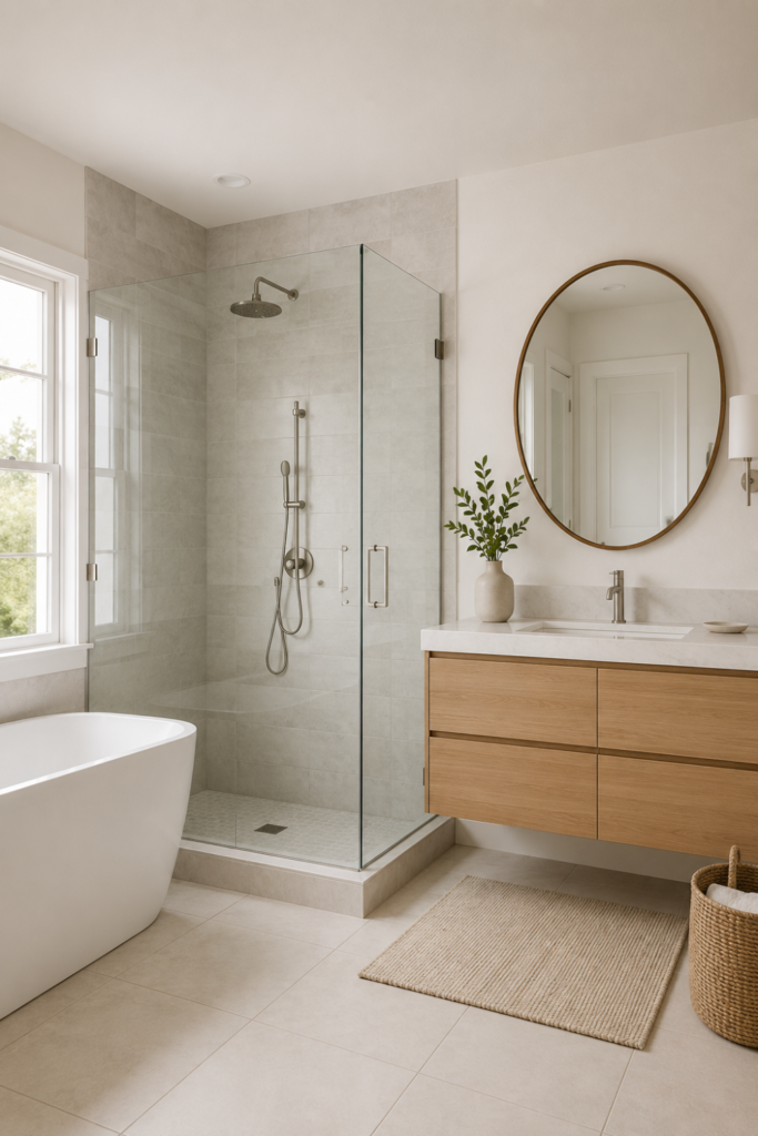 spa like bathroom designs